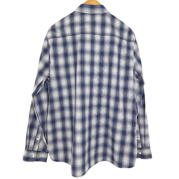 Roebuck & Co. Plaid Long Sleeve Button Up Casual Skater Shirt Men's Sz XL - Picture 3 of 10